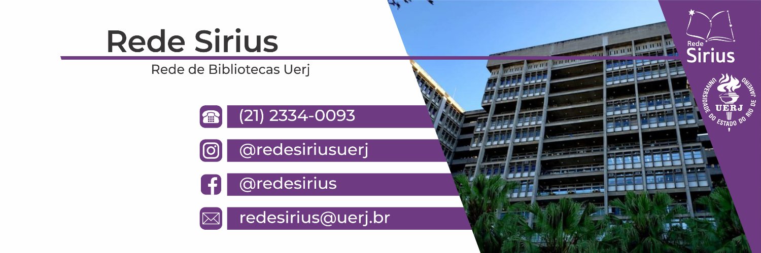 Rede Sirius - Rede de Bibliotecas Uerj banner