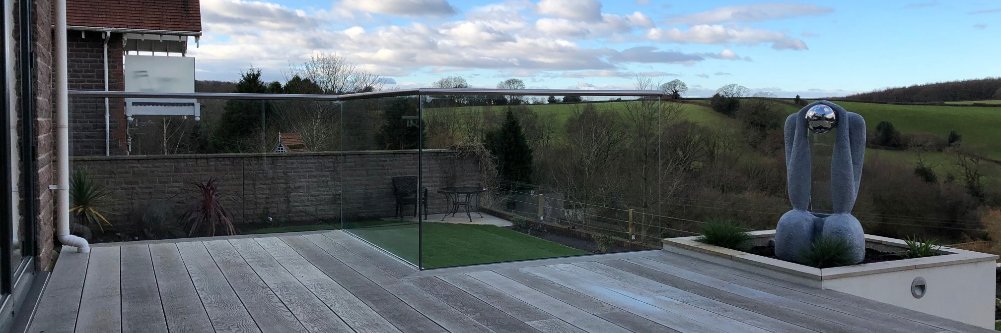 Bespoke Frameless Glass banner