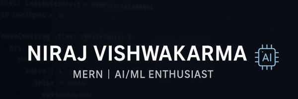 niraj_Codes Profile Banner