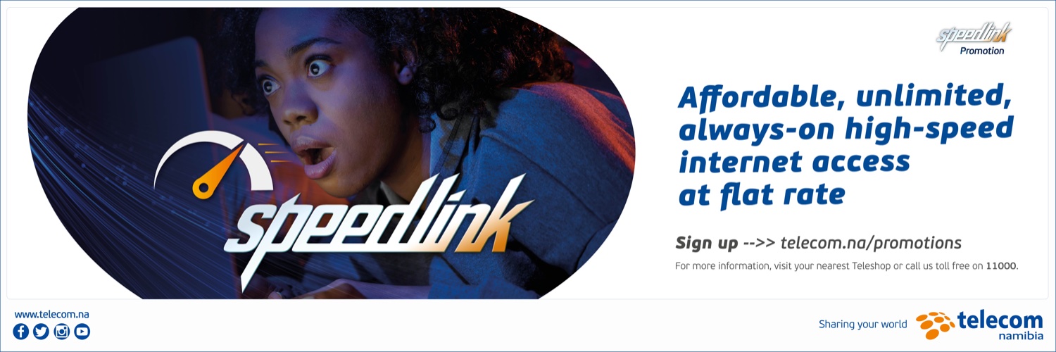 Telecom Namibia's banner