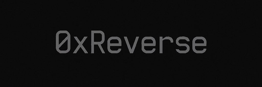 0xReverse's banner
