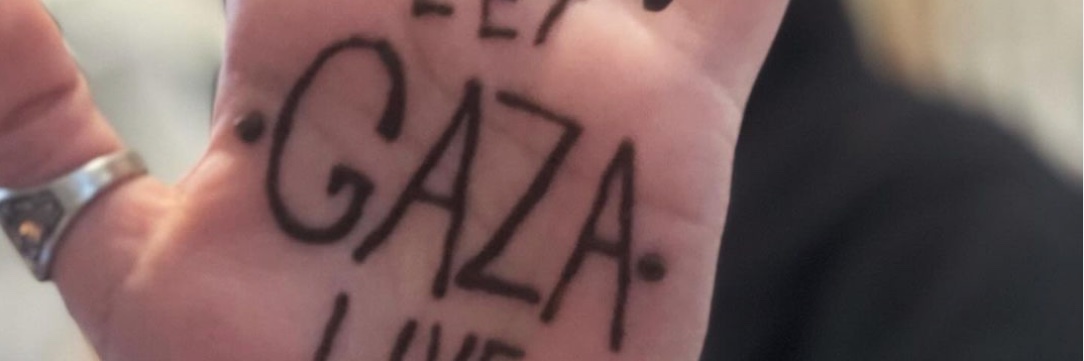 Laila El-Haddad's banner