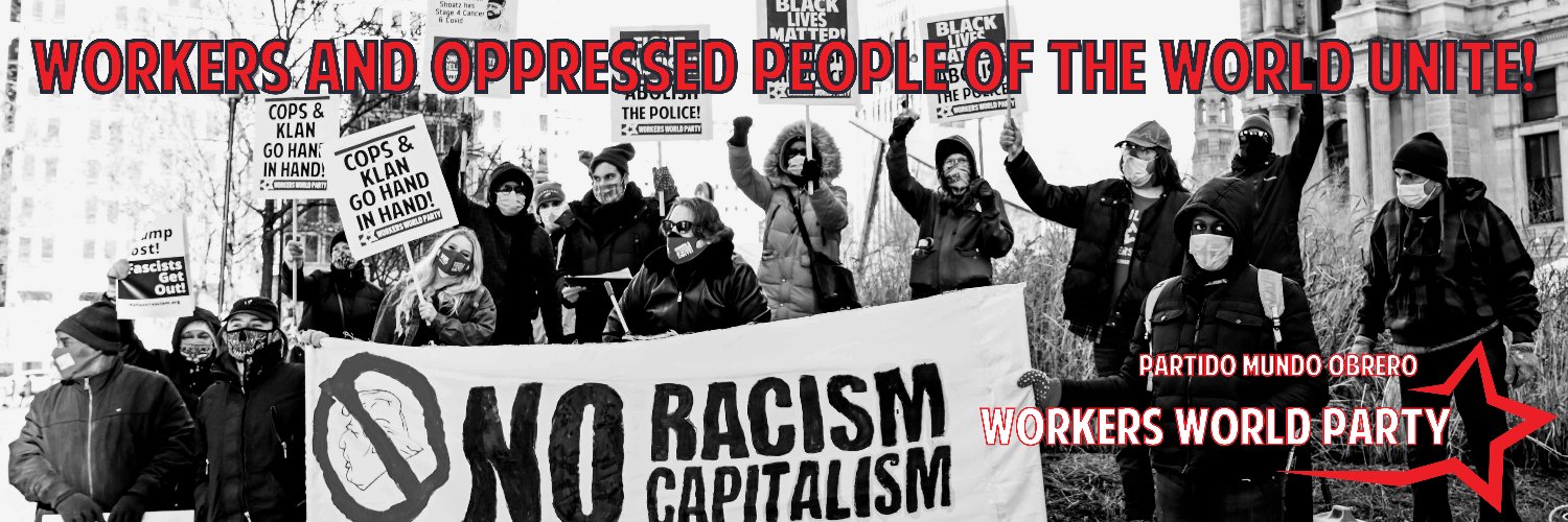 Workers World Party banner