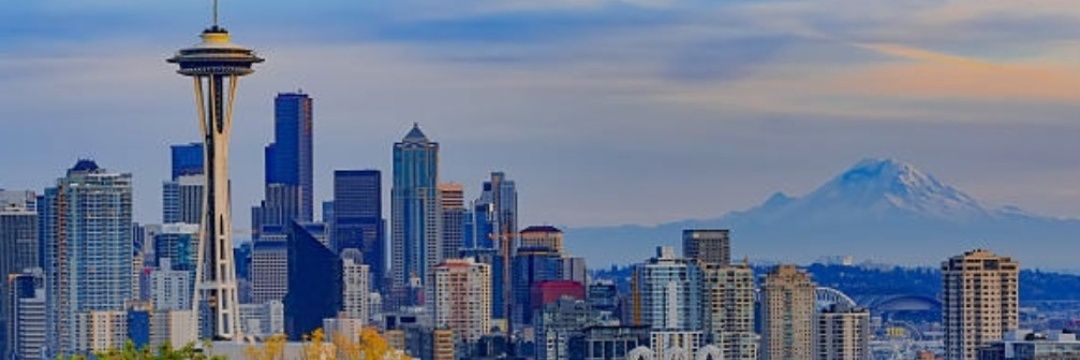 Peak Seattle's banner