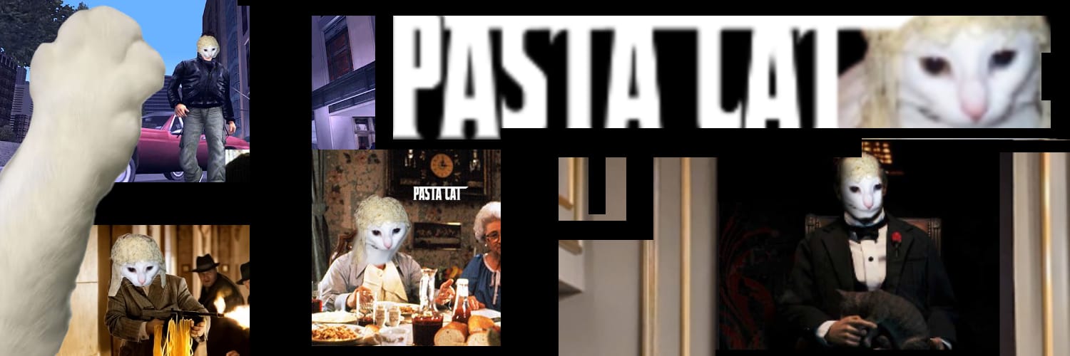 Pasta Cat 🍝 banner
