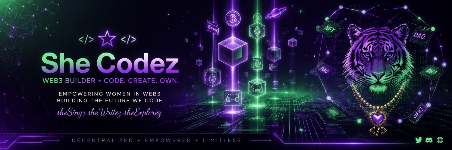 sheCodez banner