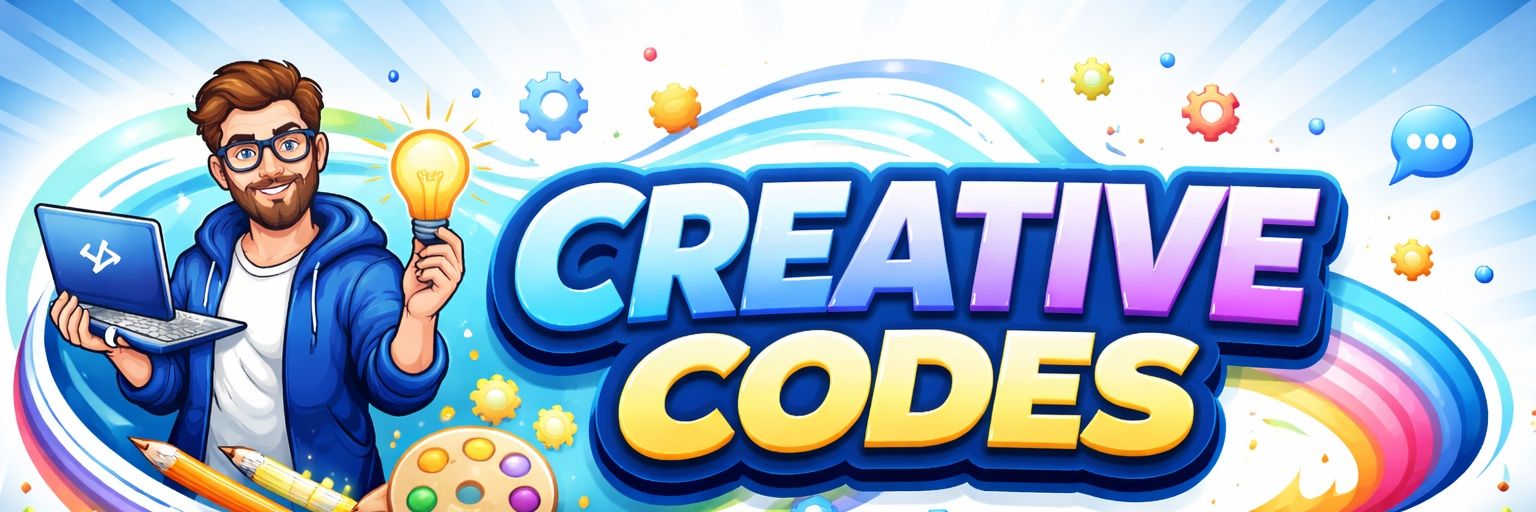 Creativecodes55's profile banner image