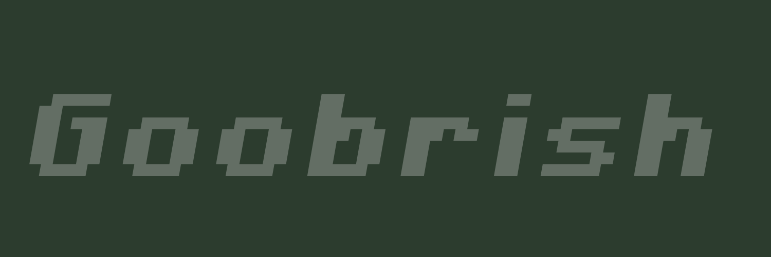 Goobrish banner