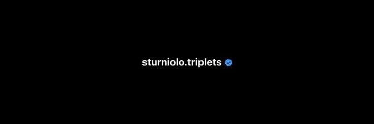 incorrect sturniolo triplets.'s banner
