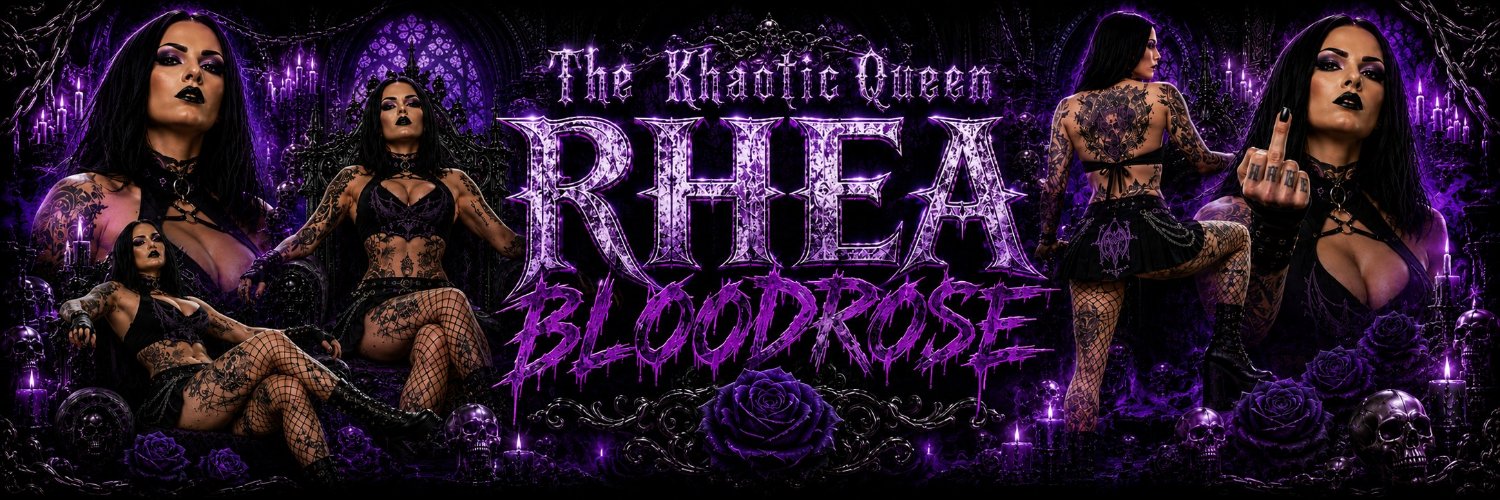 KVRheaBloodrose's profile banner image