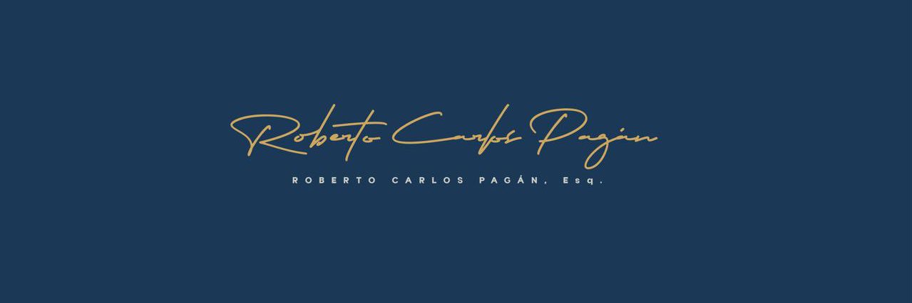 Lcdo. Roberto Carlos Pagán banner