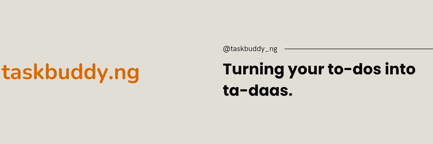 taskbuddy_ng's profile banner image