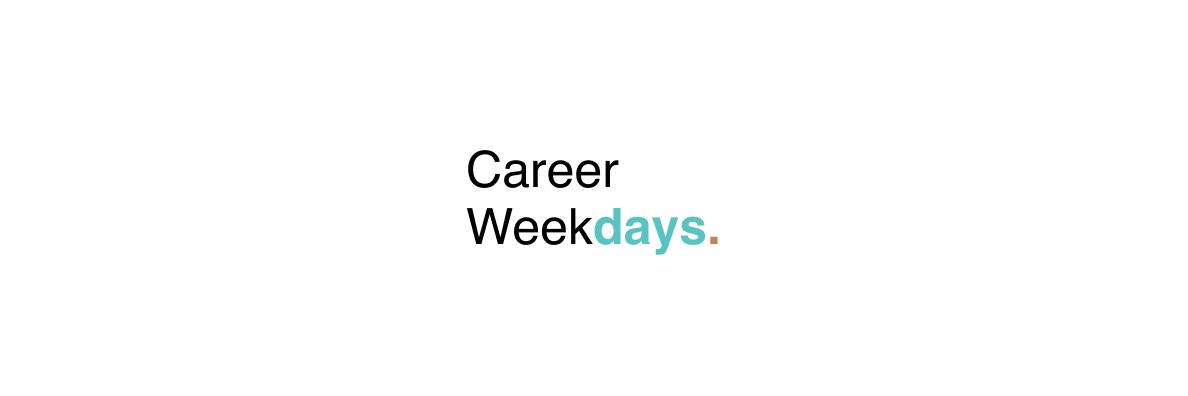 Career Weekdays banner