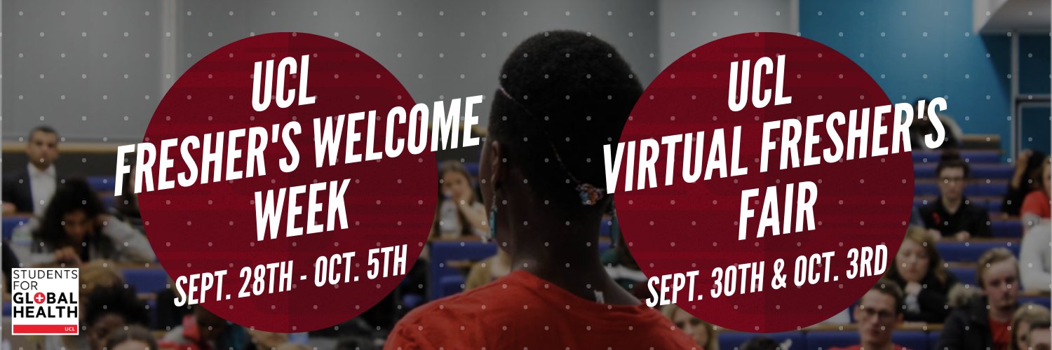 Students for Global Health UCL banner