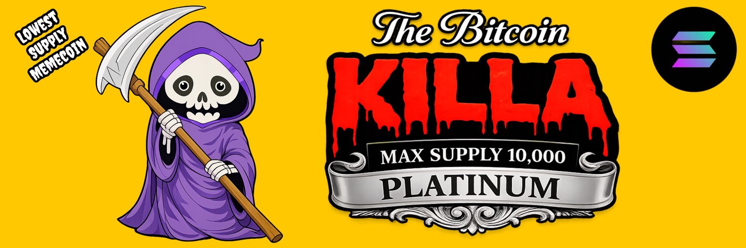 The Bitcoin KILLA banner