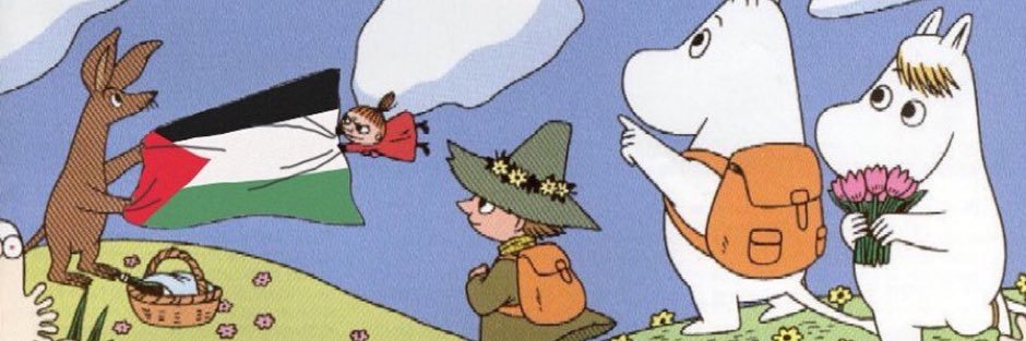 this barbie says free palestine🇵🇸 banner