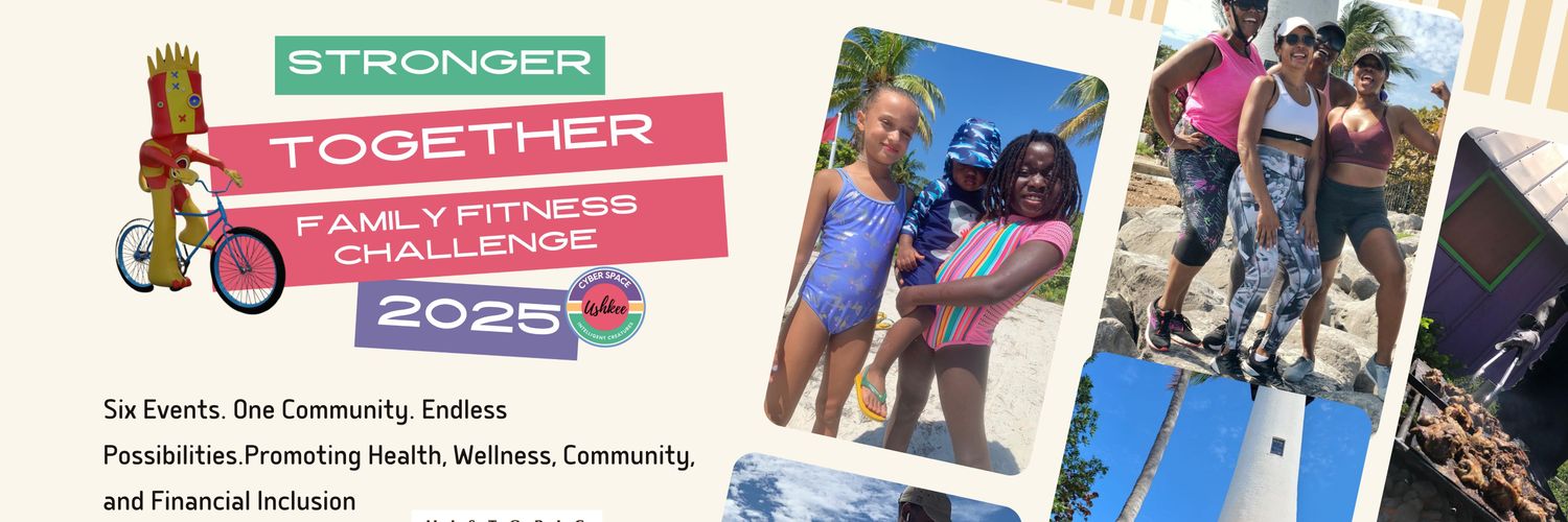 Stronger Together Family Fitness Challenge's banner