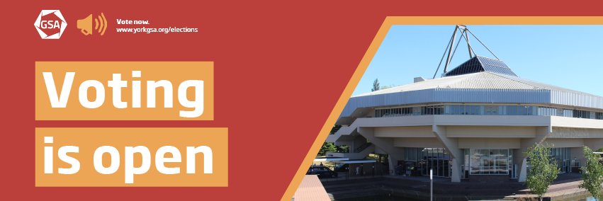 GSA York banner