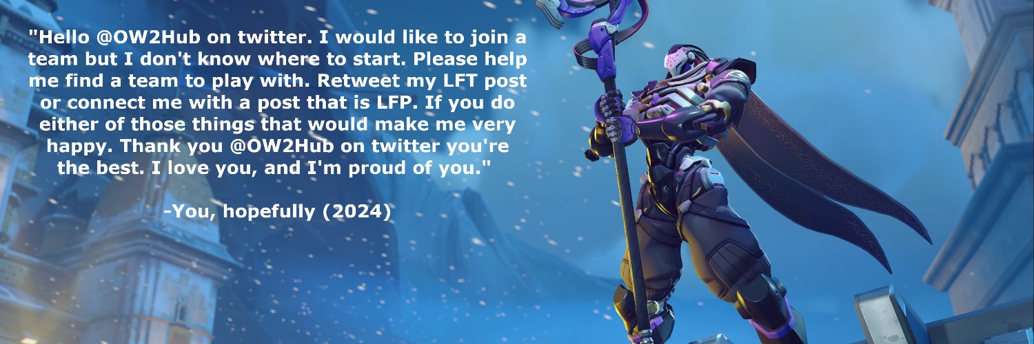 Overwatch 2 - LFT / LFP / LFO banner