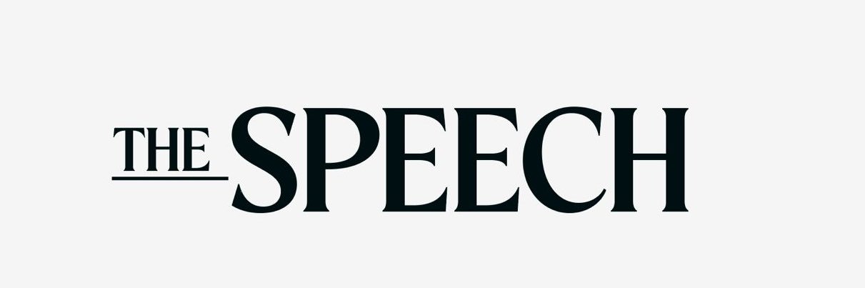 The Speech's banner