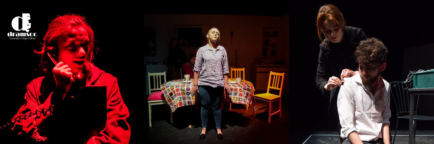 UCD Dramsoc banner