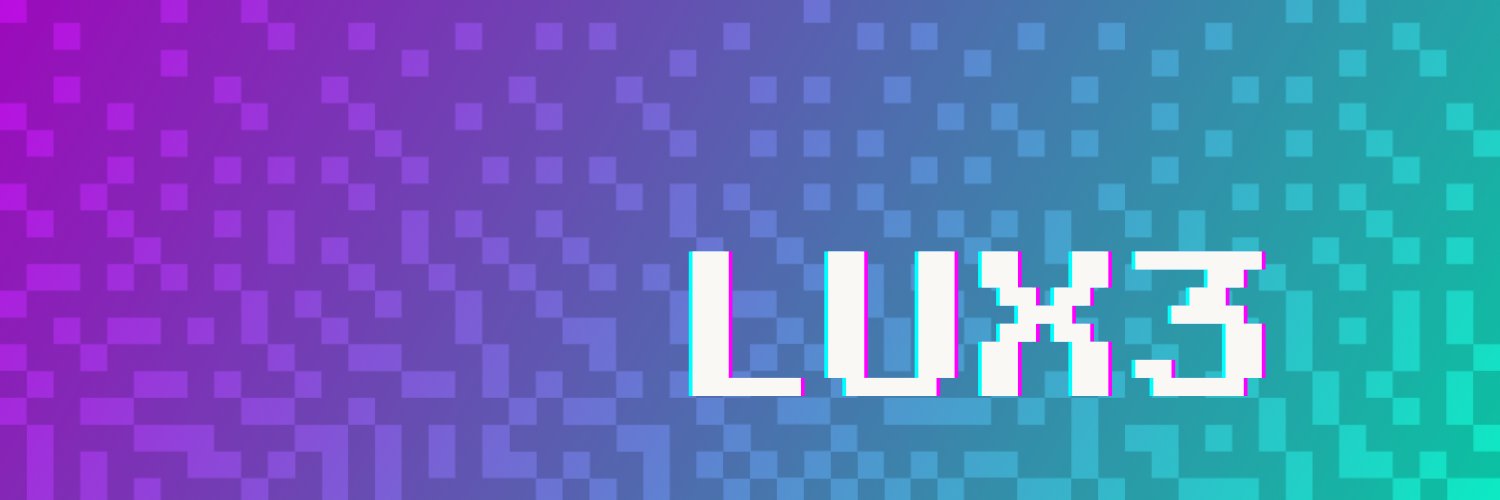 LUX3 🧞‍♀️ banner