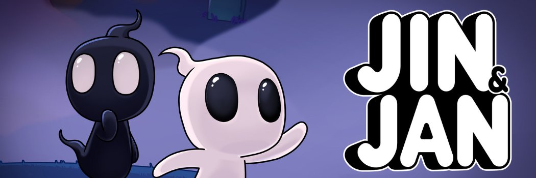 Jin & Jan 👻🎮➡️ OUT NOW ON STEAM!! banner