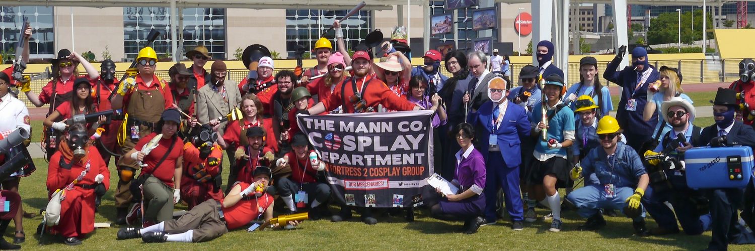 Mann Co. Cosplay Department's banner