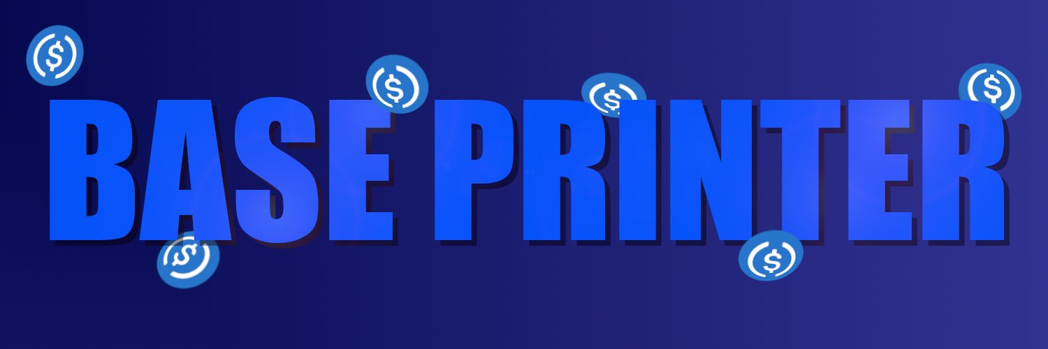 Base Printer's banner