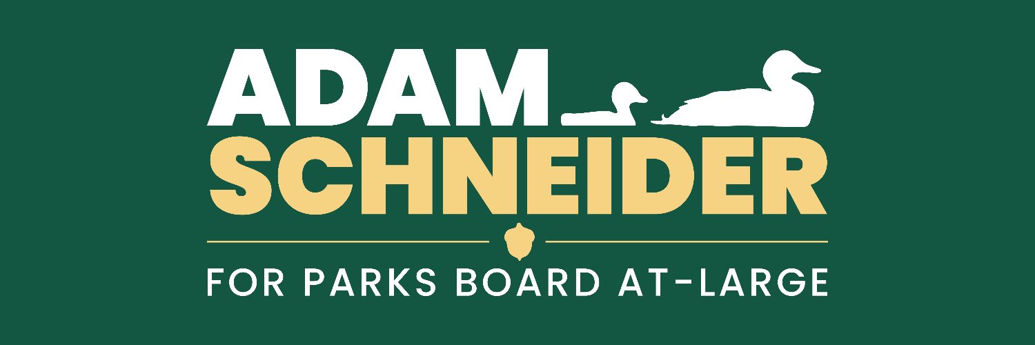 Adam for Minneapolis Parks's banner