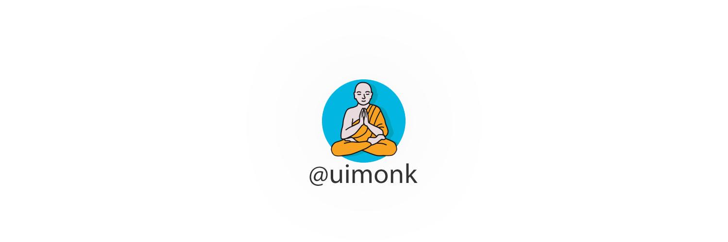 uimonk's profile banner image
