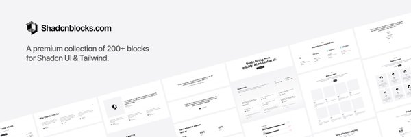 shadcnblocks Profile Banner