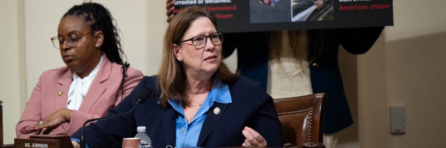 Congresswoman Julie Johnson banner