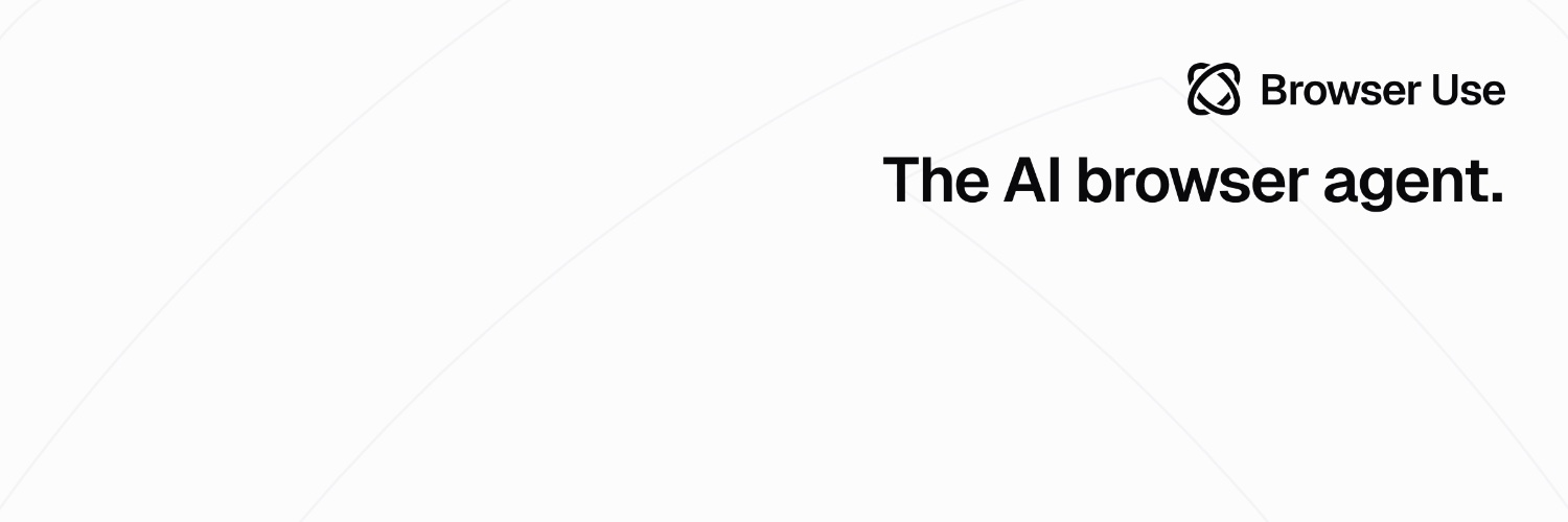 Browser Use's banner