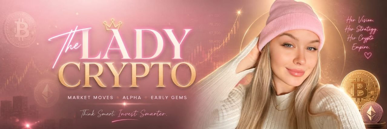 The Lady Crypto banner