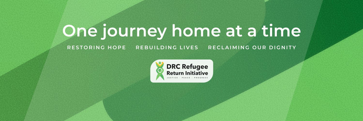 DRC Refugee Return Initiative's banner