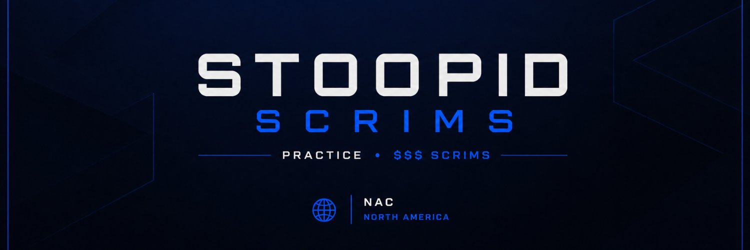 Stoopid Scrims banner