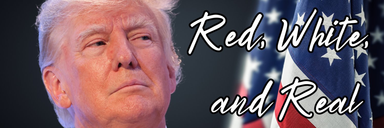 Red, White, and Real banner