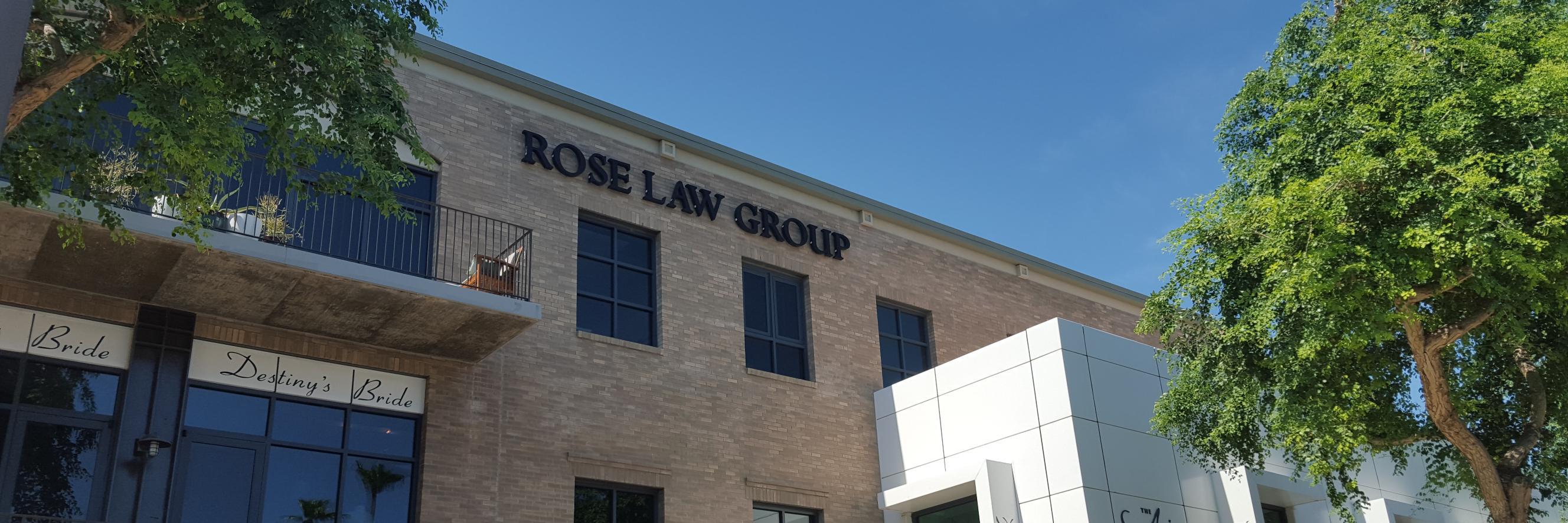 Rose Law Group banner
