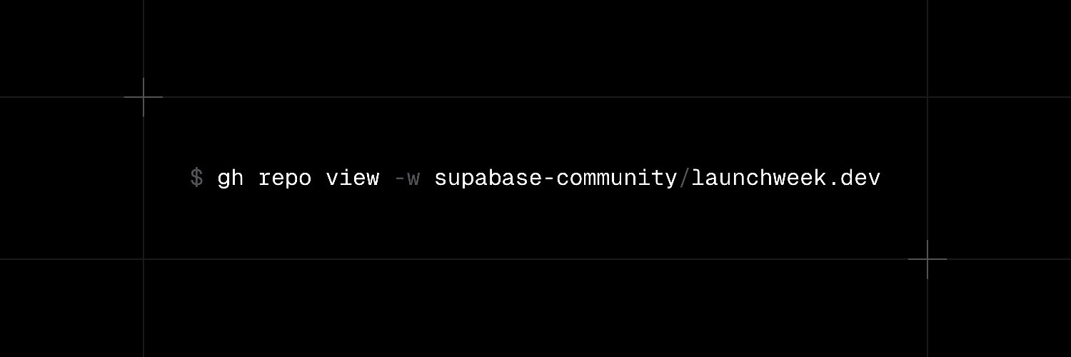 launchweek.dev banner