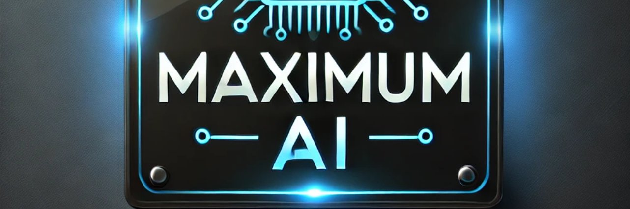 Maximum AI banner