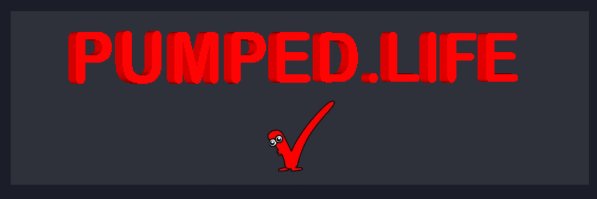 PUMPED.LIFE banner