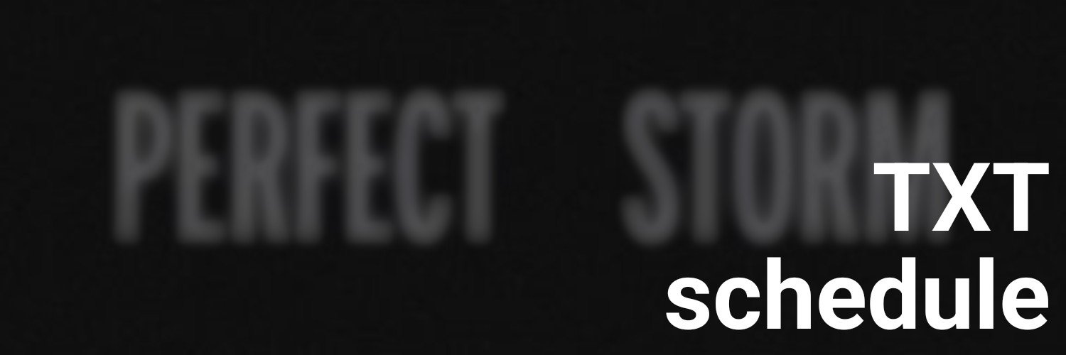 TXT_schedule34's profile banner image