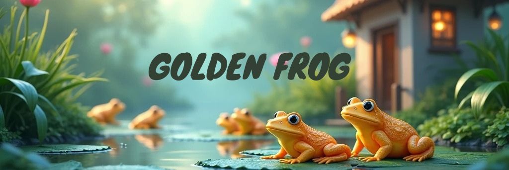 Golden Frog 🐸 banner