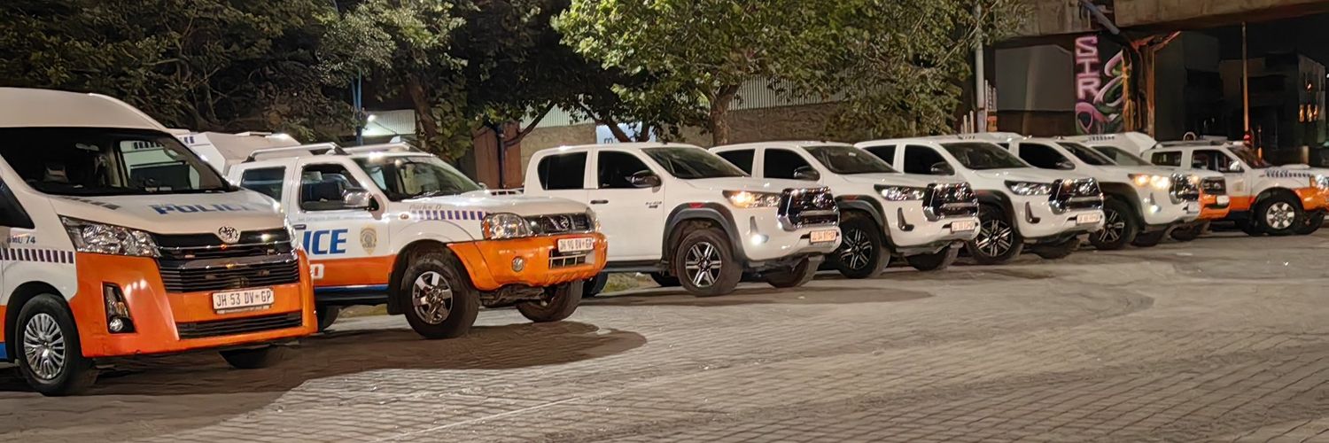 Chief Of Police for JMPD : Patrick Jaca's banner