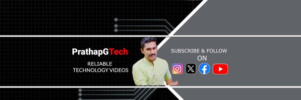 prathapgtech Profile Banner