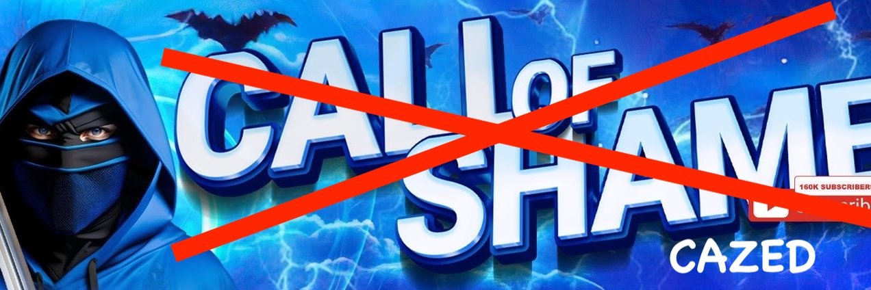 Call of Shame (Parody) banner