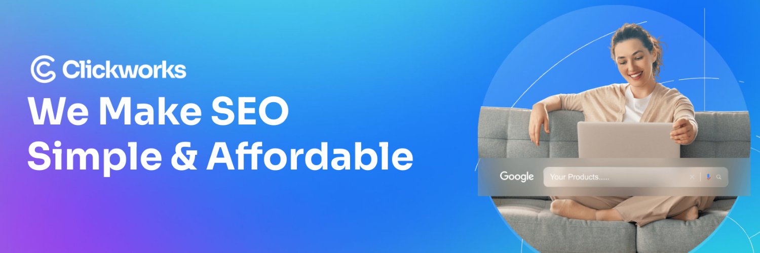 clickworksirl's profile banner image