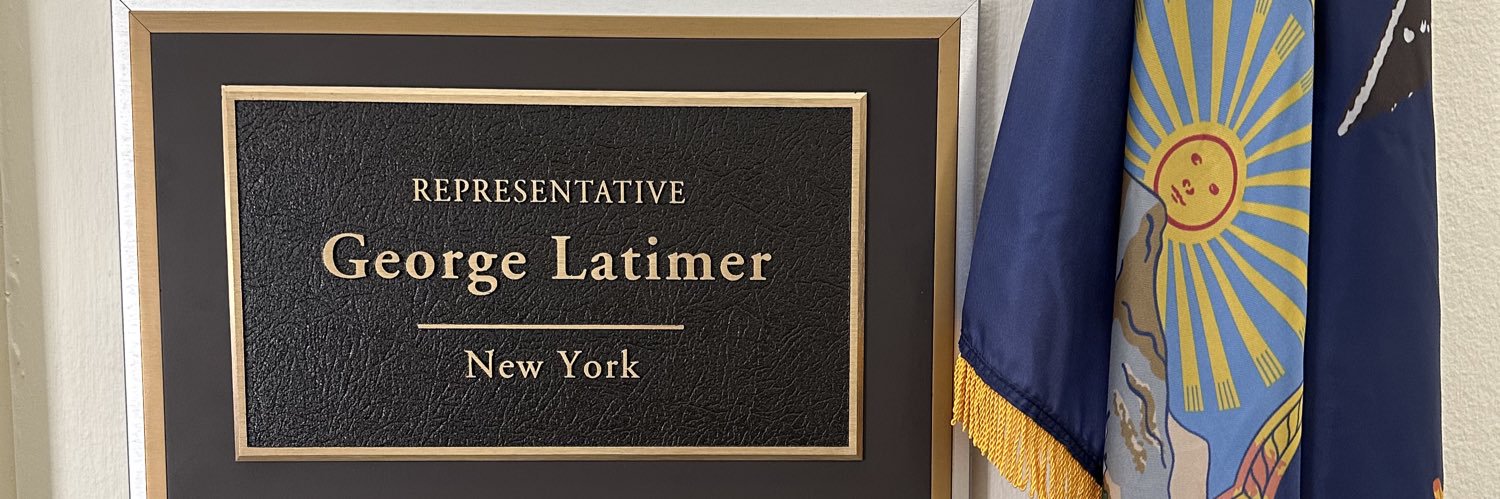 Rep. George Latimer's banner