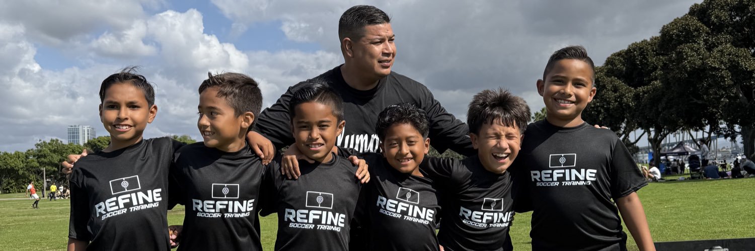 Refine Soccer banner